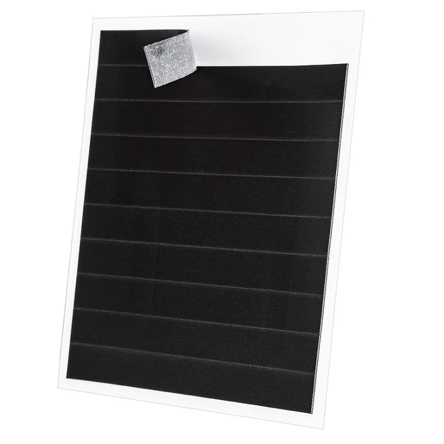 Magnetstreifen, selbstklebend, 1cm x 10cm, 0,5mm stark, 10 Streifen