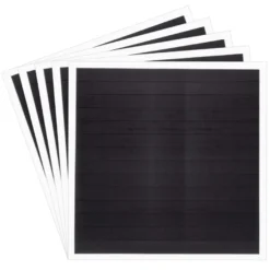 Magnetstreifen, selbstklebend, 0,7cm x 9,8cm, 0,5mm stark, 5 Bogen