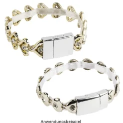Magnetverschlüsse, 3 verschiedene Designs, 6 Stück