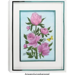 Malbuch: Malen... und die Seele lacht "Blumenbilder", DIN A4, 10 Seiten