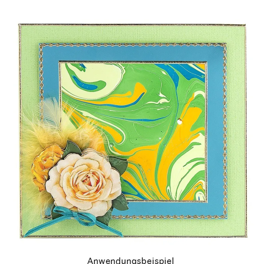 Marmorierkarten, 10 x 15 cm, 10 Bogen