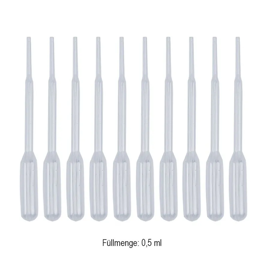 Messbecher, Silikon, mit Zubehör: 4 Messbecher, 3 Rührstäbe, 10 Pipetten, 1 Pinzette, 18-teilig