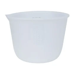 Messbecher, Silikon, 1000ml, versch. Maßeinheiten, weiß-transluzent, lebensmittelecht