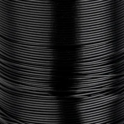 Metalldraht, 50m lang, Ø 0,3mm, schwarz