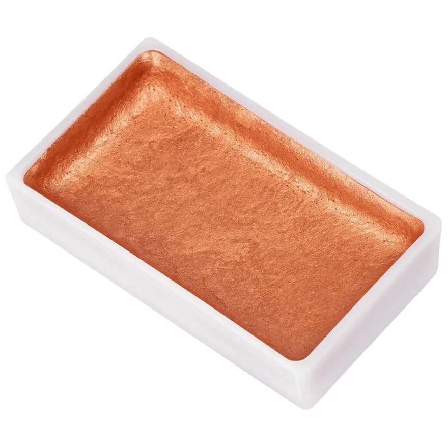Metallic-Aquarellfarben, Sortierung 2, 6 verschiedene Farben
