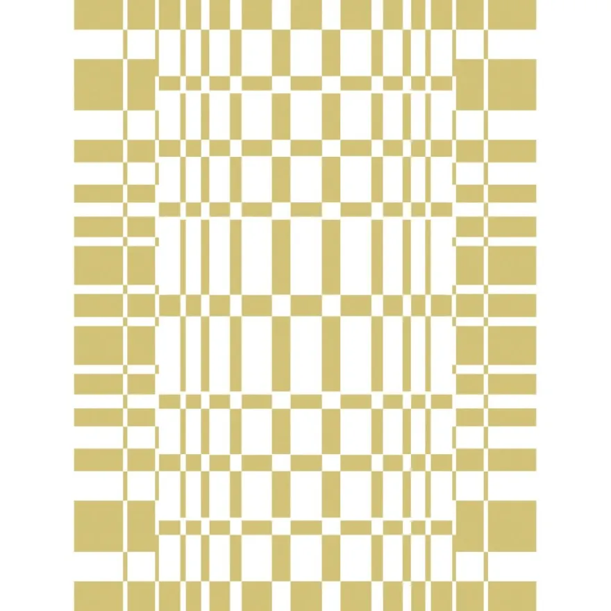Metallic-Bügeltransfer, Hintergrund, Vierecke, 25cm x 34cm, gold glänzend