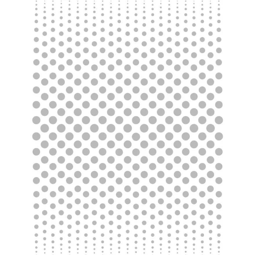 Metallic-Bügeltransfer, Hintergrund, Punkte, 25cm x 34cm, silber glänzend