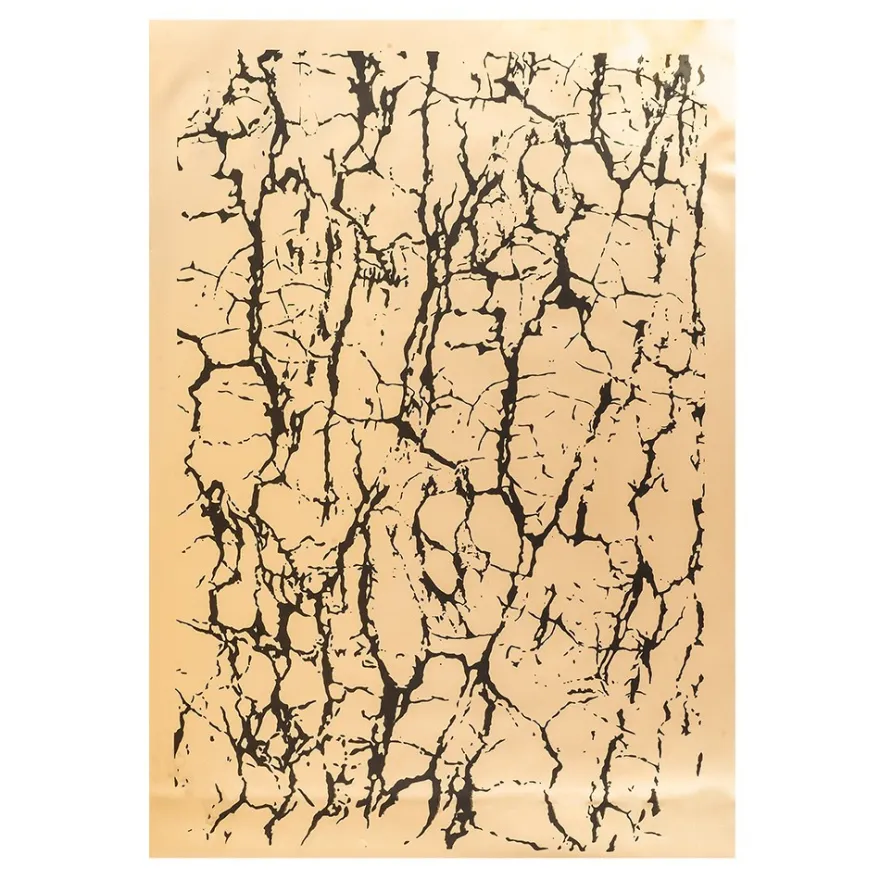 Metallic-Bügeltransfer, Hintergrund, Marmor, 25cm x 34cm, gold glänzend