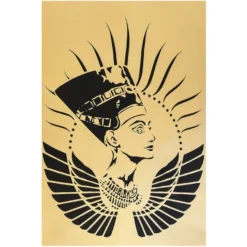 Metallic-Bügeltransfer, Nofretete, DIN A4, gold glänzend