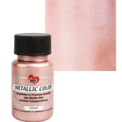 Metallic Color, altrosa, 50ml