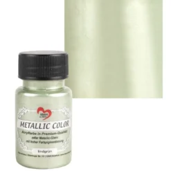 Metallic Color, lindgrün, 50ml