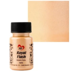 Metallic-Farbe "Royal Flash", lachs, 50ml