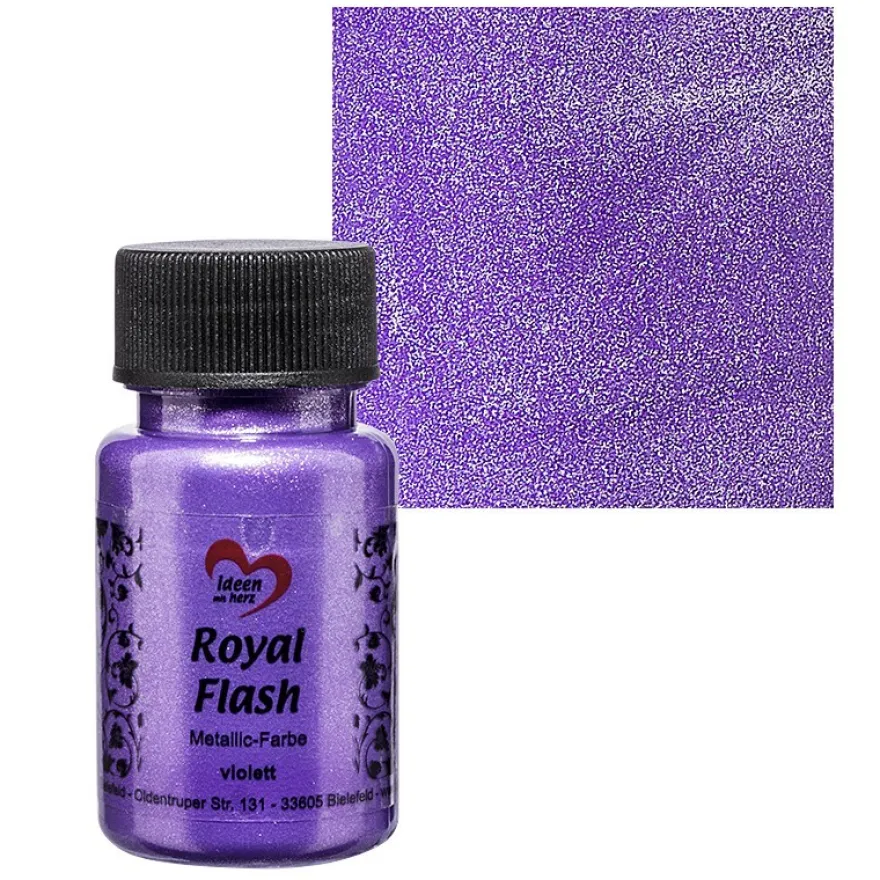 Metallic-Farbe "Royal Flash", violett, 50ml