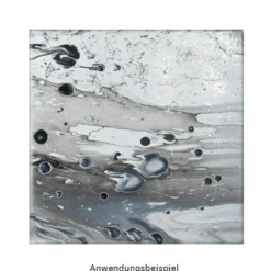 Metallic-Flakes, 2 Dosen mit je 3g, silber