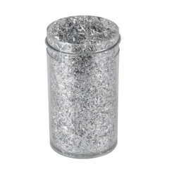 Metallic-Flakes, 2 Dosen mit je 3g, silber