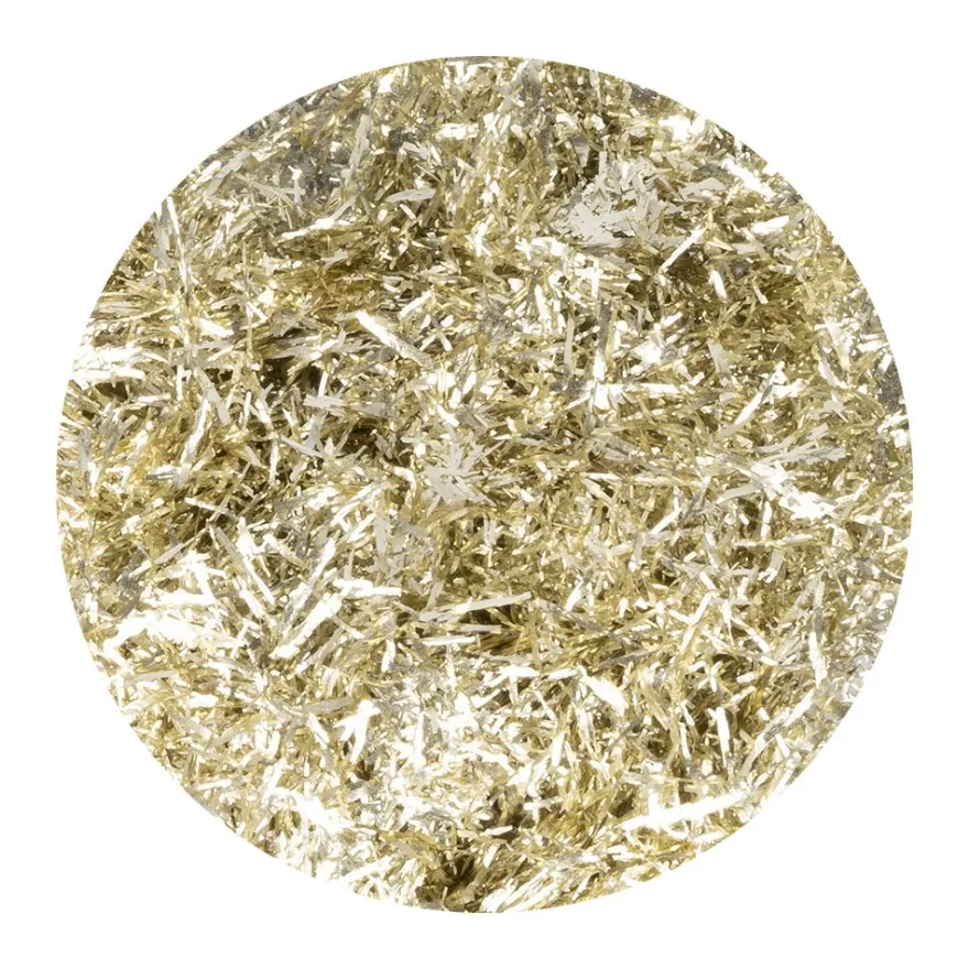 Metallic-Flakes, 2 Dosen mit je 3g, gold