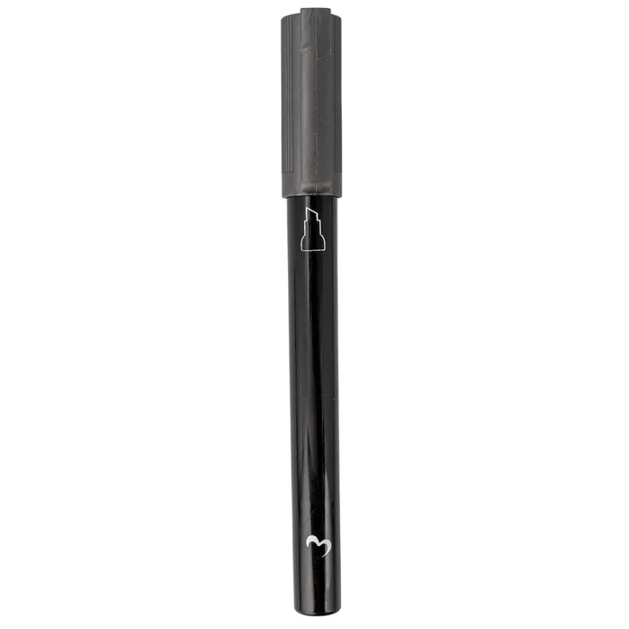 Metallic-Marker mit Keilspitze, brillante Farben mit metallischem Schimmer, 12 Stück