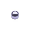 Metallic-Perlen, Ø6 mm, 50 Stück, violett