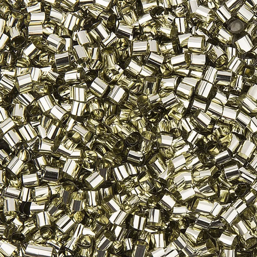 Metallic-Rondelle, Streu-Deko, 15g, gold