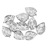 Metall-Ornamente, Blatt 8, 6cm x 4cm, silber, 10 Stück