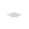 Metall-Ornamente, Design 23, 3,7cm x 3cm, silber, 15 Stück
