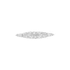 Metall-Ornamente, Design 17, 5cm x 2,1cm, silber, 13 Stück