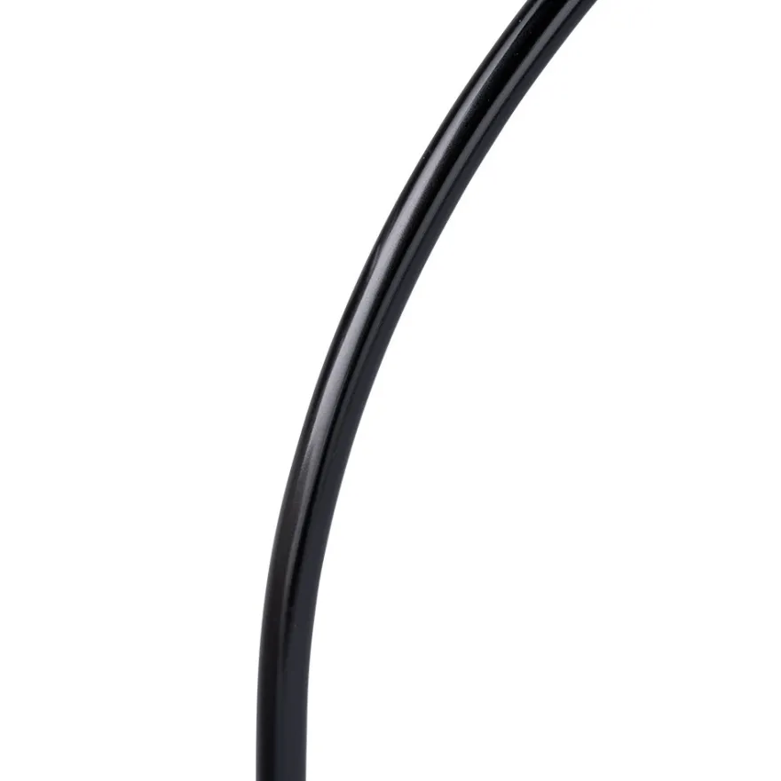 Metallringe Bogen, 3mm stark, 15cm x 11cm, schwarz, 2 Stück