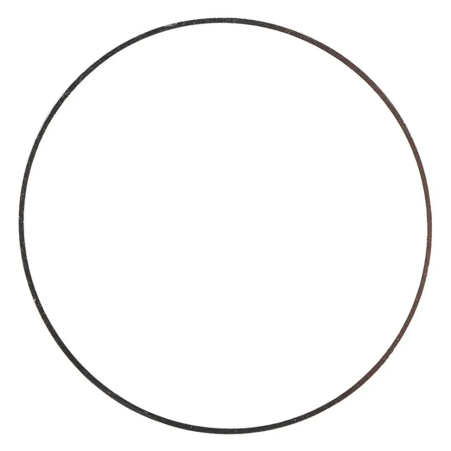 Metall-Ringe, Ø5cm, silberfarben, 8 Stück