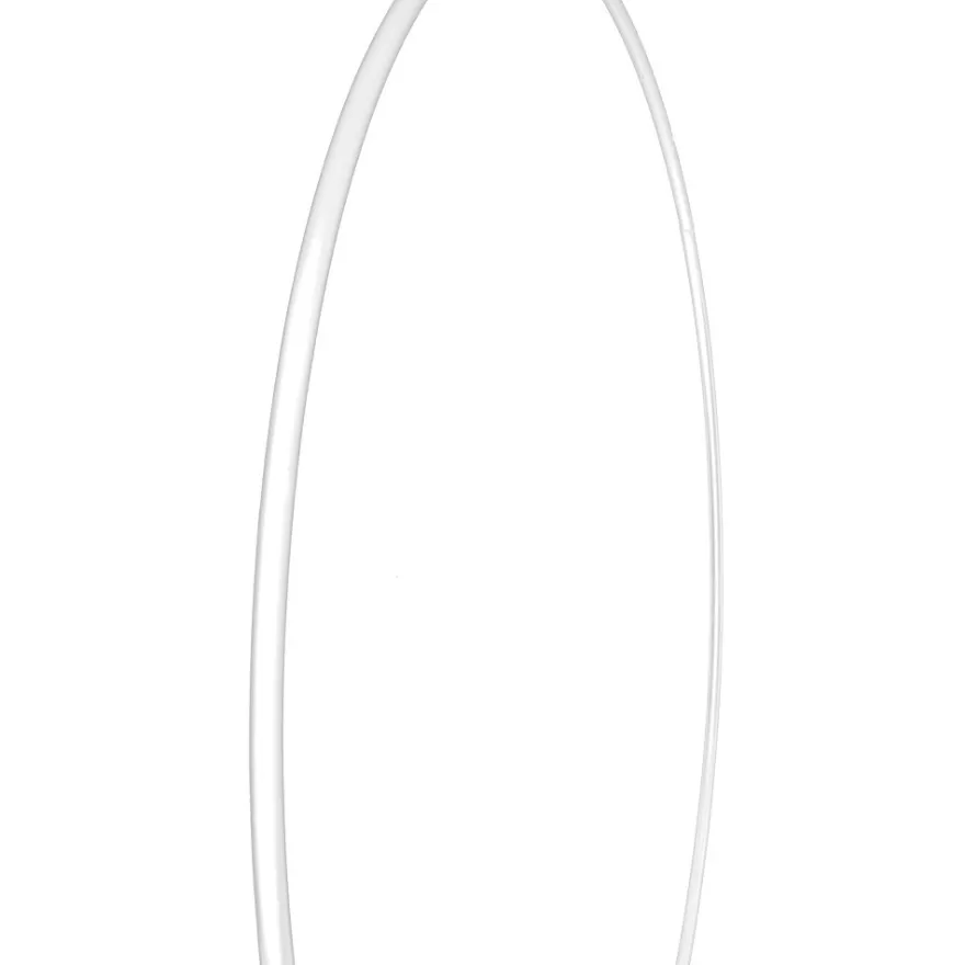 Metallringe, 3mm stark, Ø 20cm, weiß, 3 Stück