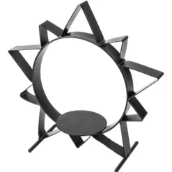Metall-Sonne zum Stellen mit Podest, 22 cm hoch