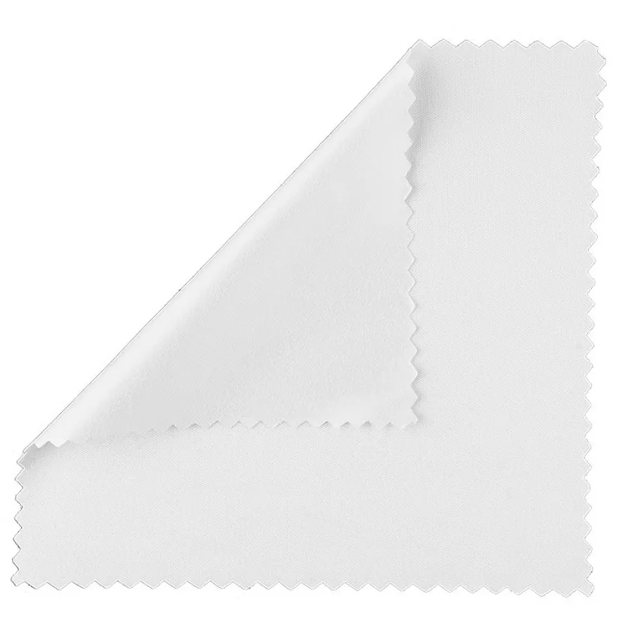 Microfasertücher, 15cm x 15cm, weiß, 5 Stück