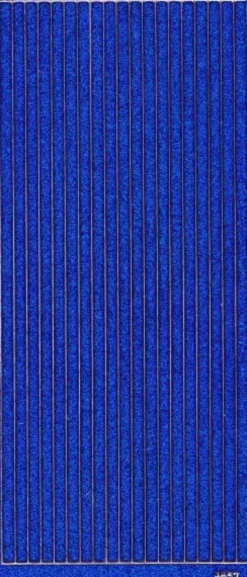 Microglitter-Sticker, Linien, 5mm, blau