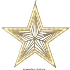 Microglitter-Sticker, Linien, 2mm, gold