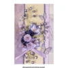 Microglitter-Sticker, Linien, 4mm breit, 21cm lang, 8 verschiedene Farben, 10 Bogen
