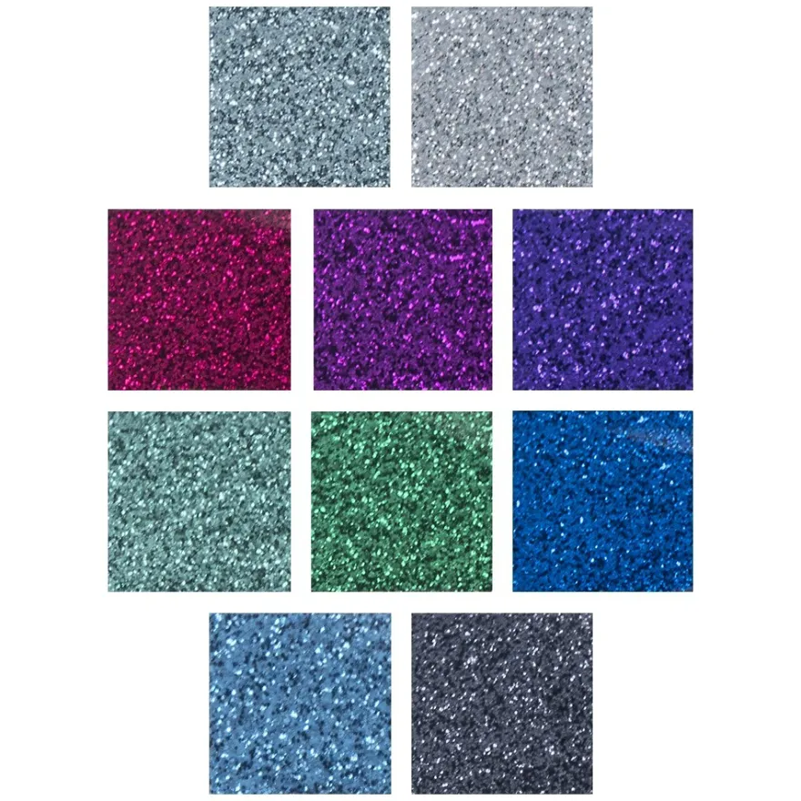 Microglitter-Sticker, Linien, kühle Farben, 2mm breit, 21cm lang, 10 Bogen