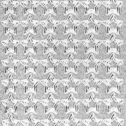 Microglitter-Sticker, Sterne 1, silber