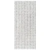 Microglitter-Sticker, Sternen-Bordüre, silber