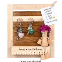 Miniatur-Blumentöpfe, 2 verschiedene Größen, 6 Stück