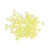 Miniatur-Schmuckstein-Schmetterlinge, transparent, 0,6cm x 0,6cm x 0,3cm, apfelgrün, 100 Stück