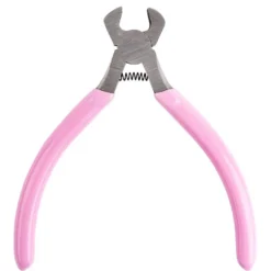 Mini-Beißzange, 11,2cm lang, Schneidefläche: 1,2cm, verchromt