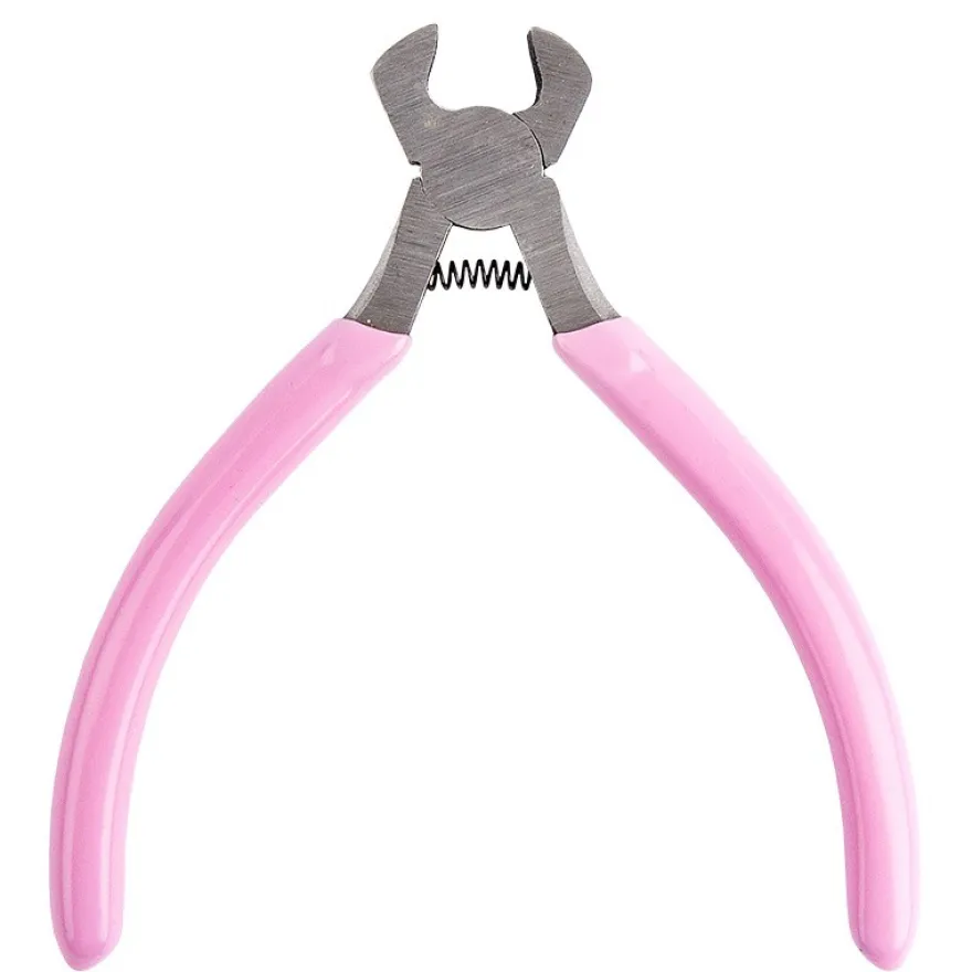 Mini-Beißzange, 11,2cm lang, Schneidefläche: 1,2cm, verchromt