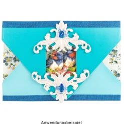 40 Mini-Kristall-Vögel, transparent, bunt