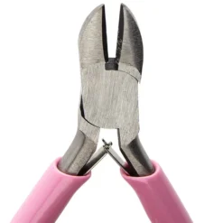 Mini-Seitenschneider mit doppelter Feder, verchromt