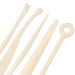 Modellierwerkzeuge, verschiedene Formen, 13cm lang, 5 Stück