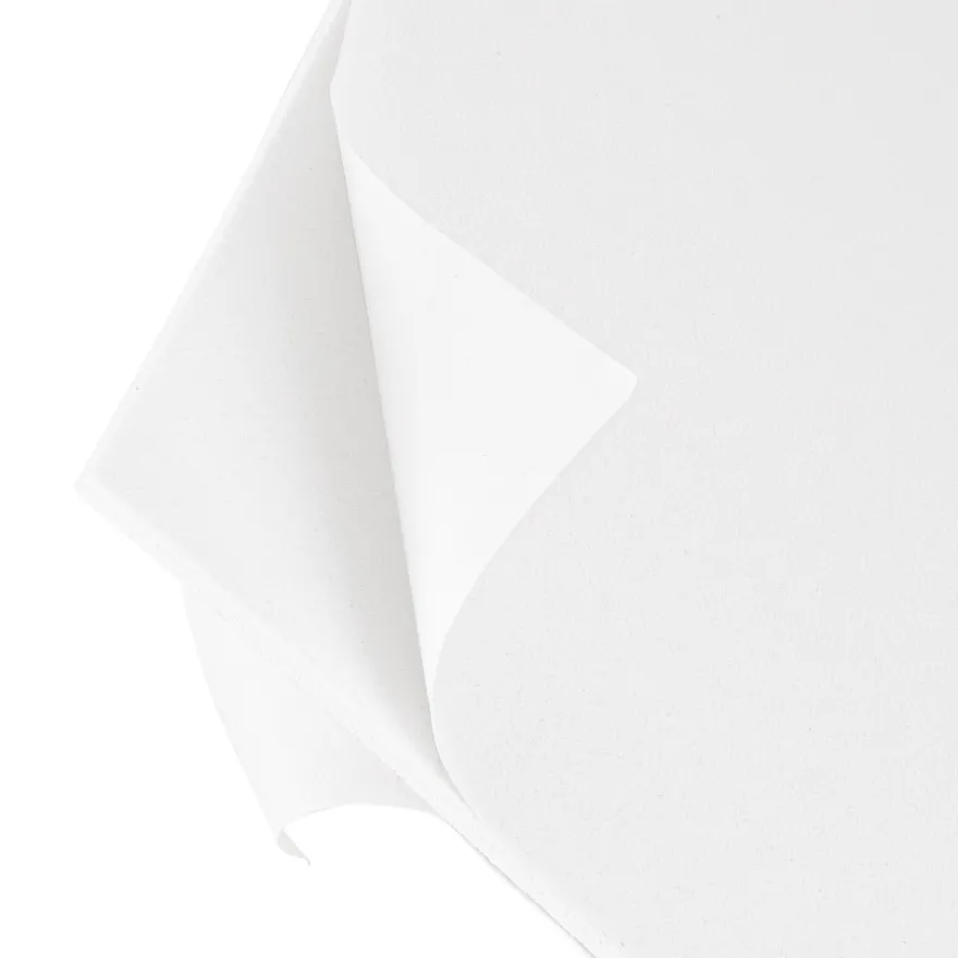 Moosgummi, beidseitig klebend, DIN A4, 2mm, weiß, 10 Bogen