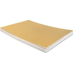 Moosgummi, selbstklebend, metallic 1, DIN A4, 2mm, verschiedene Farben, 10 Bogen