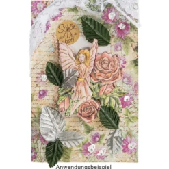 Motiv-Grußkarten, Blütentraum 4, B6, 230 g/m³, 5 Designs, inkl. weißen Umschlägen, 10 Stück