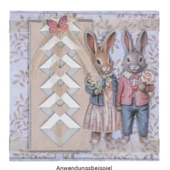 Motiv-Grußkarten, Blätter, 5 Designs, 11,5cm x 16,5cm, inkl. Umschläge, 10 Stück