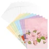Motiv-Grußkarten, Blumenranken 2, 11,5cm x 16,5cm, 5 Designs, inkl. Umschläge, 10 Stück