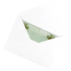 Motiv-Grußkarten, Christrosen-Rahmen, 11,5cm x 16,5cm, 5 Farben, inkl. Umschläge, 10 Stück